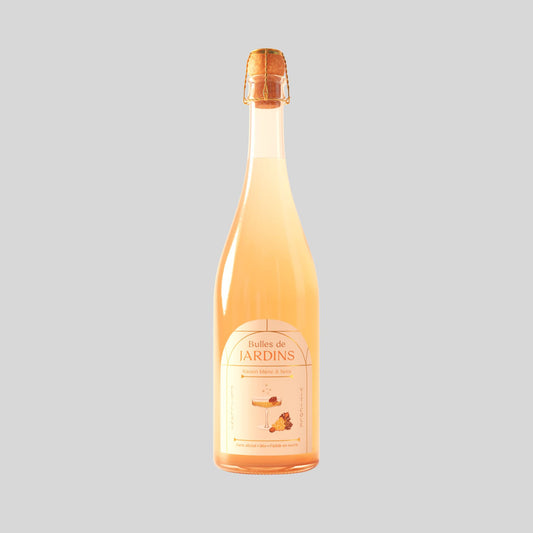 Gurmaniškas nealkoholinis putojantis aperityvas Jardins White grape & Walnut