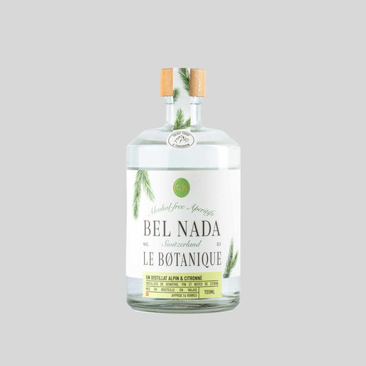 Nealkoholinis džino stiliaus gėrimas BEL NADA LE BOTANIQUE