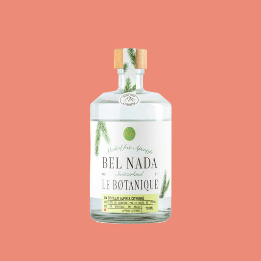 Nealkoholinis džino stiliaus gėrimas BEL NADA LE BOTANIQUE