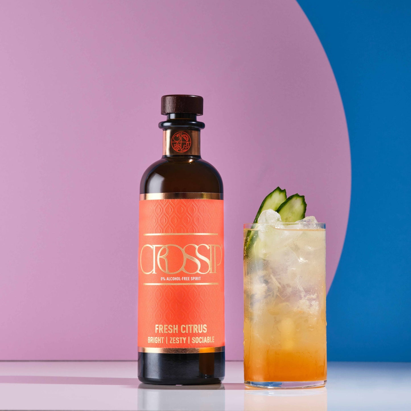 Nealkoholinis gėrimas kokteiliams CROSSIP FRESH CITRUS