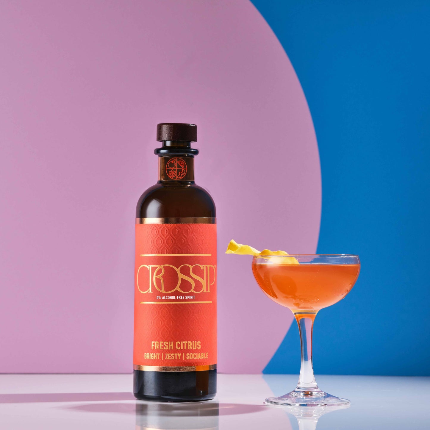 Nealkoholinis gėrimas kokteiliams CROSSIP FRESH CITRUS