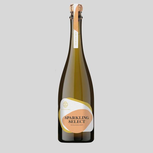 Nealkoholinis baltasis putojantis vynas ZERONIMO Sparkling Select