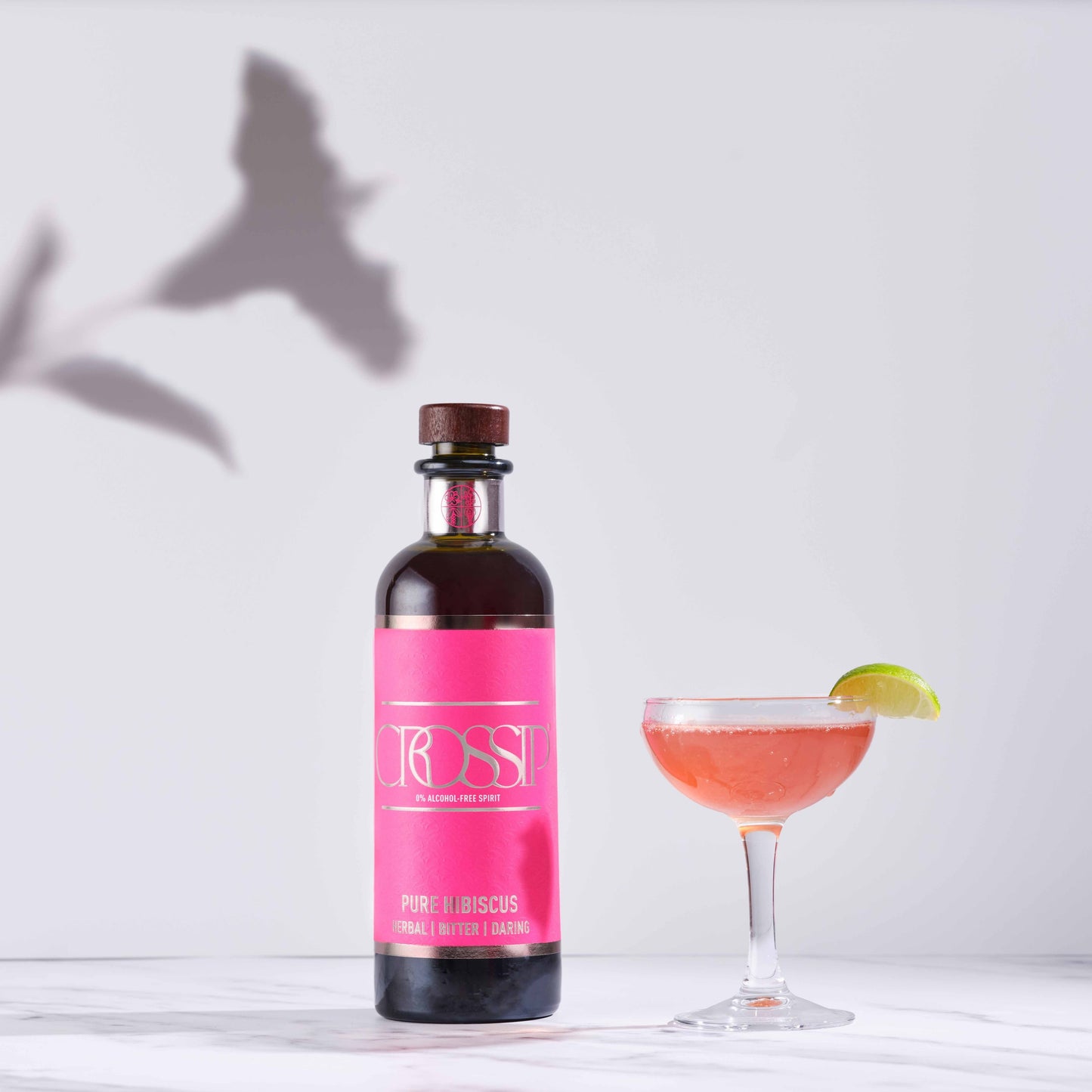 Nealkoholinis gėrimas kokteiliams CROSSIP PURE HIBISCUS